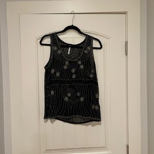 Willow & Clay beaded tank